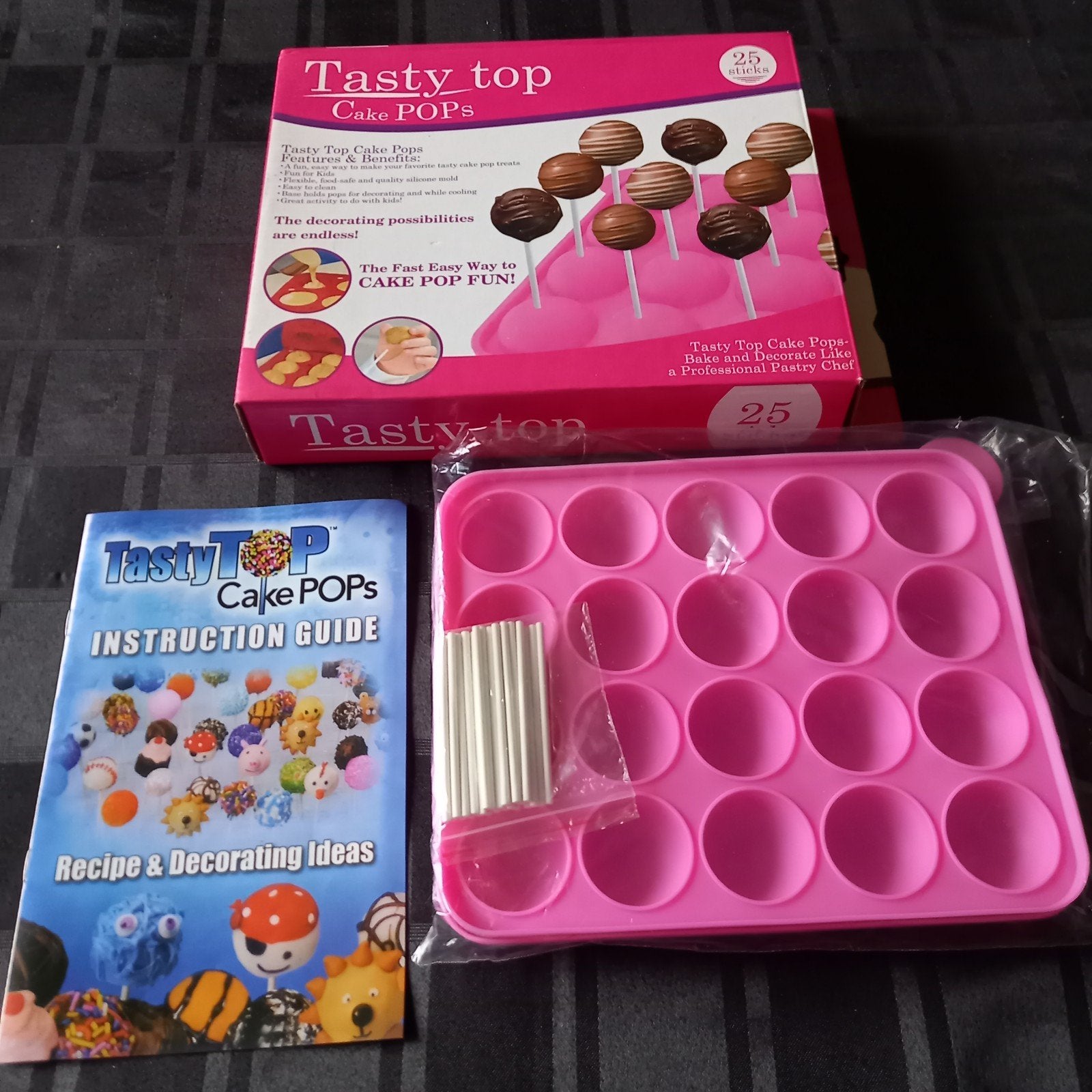 Tasty Top Cake Pops Bakvorm met Instructieboekje, Hobby en Vrije tijd, Ophalen of Verzenden, Nieuw, Cupcakes, Bakvorm