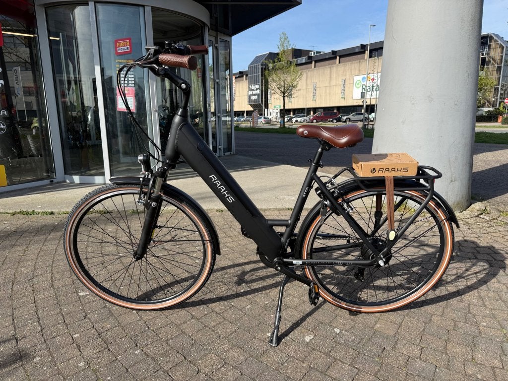 Fietshokje Groningen: Raaks E-ton elektrische damesfiets, Overige merken, Nieuw, 50 km per accu of meer, Info@fietshokje.nl