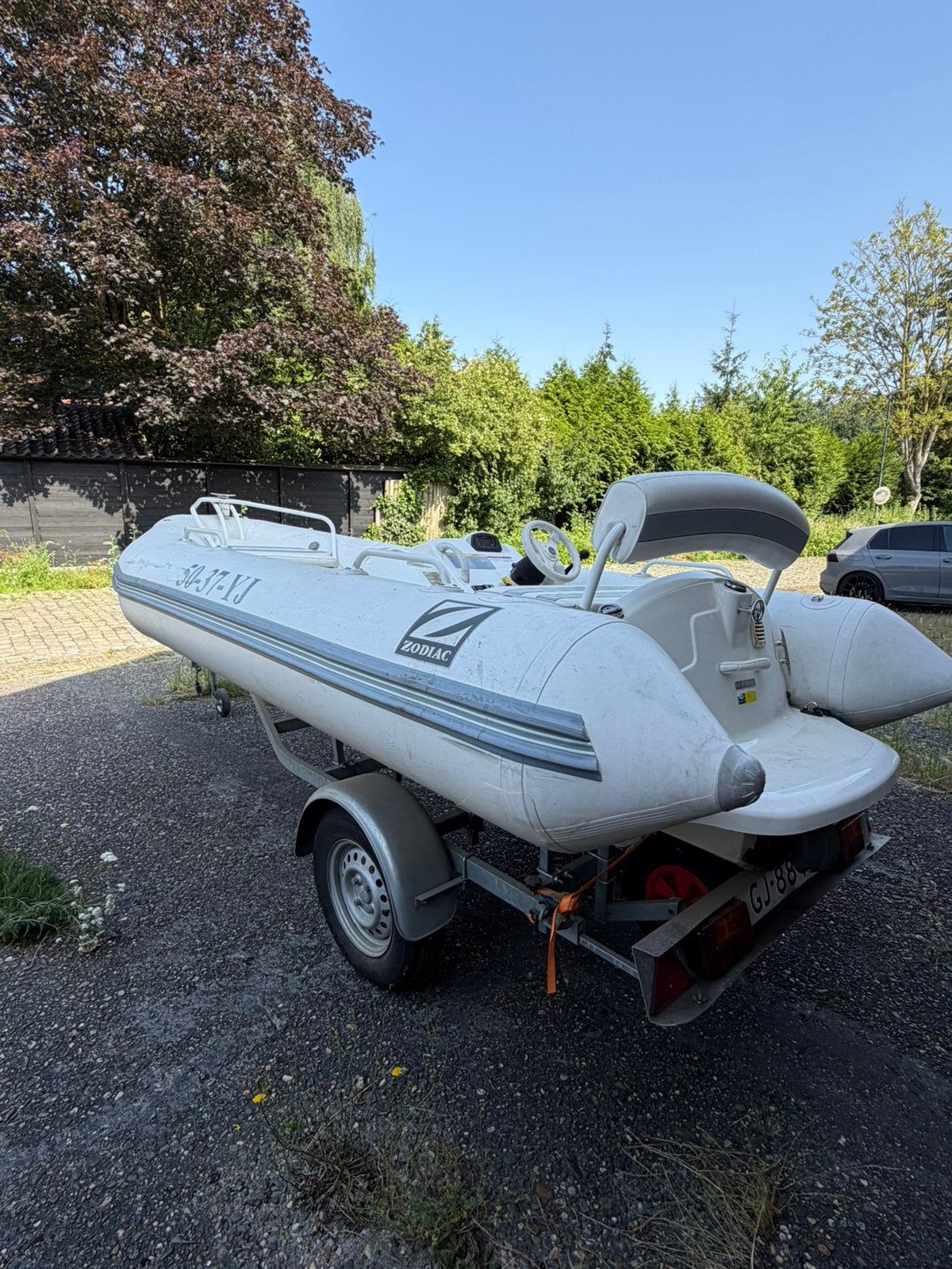 MAAR 42 Draaiuren - Zodiac ProJet 420 incl. trailer, Ophalen, Binnenboordmotor, Yamaha, Zo goed als nieuw
