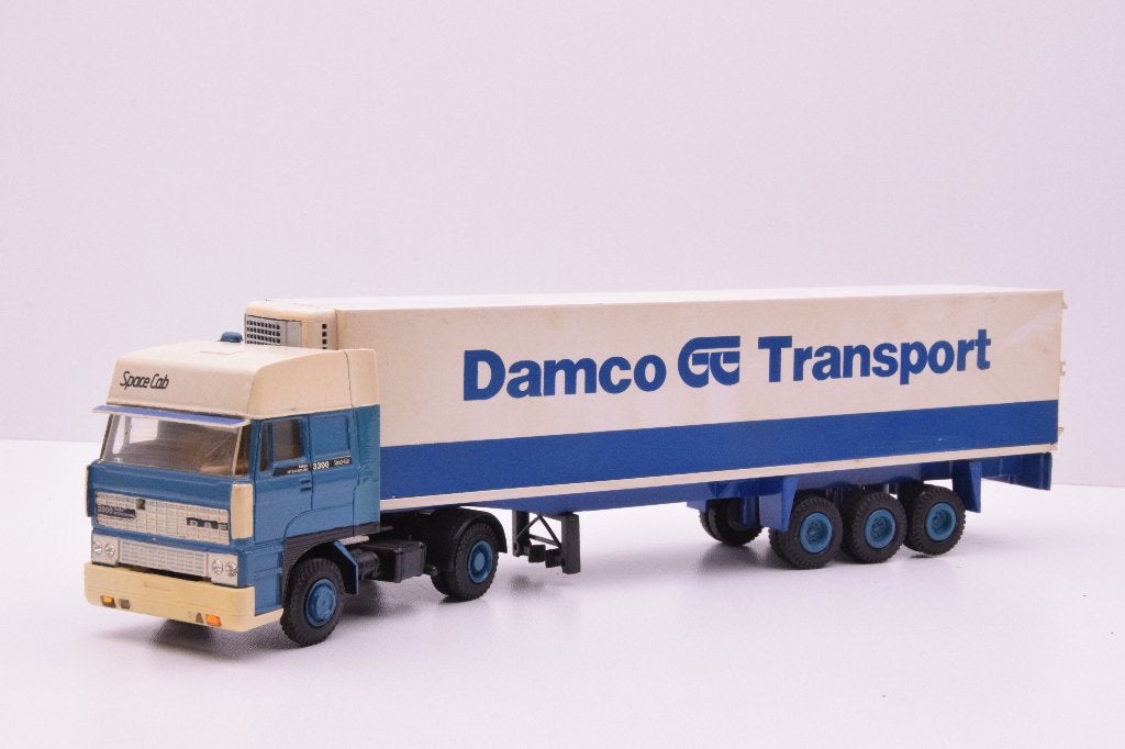 DAF spacecab  '' Nedlloyd  ''  Tekno/Lion code 3, Ophalen of Verzenden, Gebruikt, Bus of Vrachtwagen, Tekno