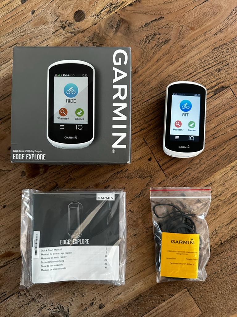 Garmin Edge Explore GPS Fietscomputer, Fietsen en Brommers, Fietsaccessoires | Fietscomputers, Zo goed als nieuw, GPS, Ophalen of Verzenden