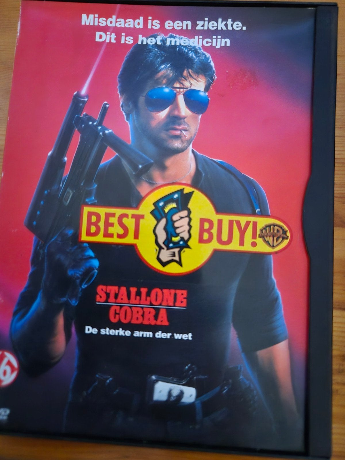 Cobra (DVD) - Sylvester Stallone Actiethriller, Engels, Vanaf 16 jaar, Nederlands, Actiethriller