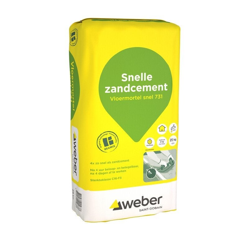Weber Zandcement 25 KG 25 stuks, Ophalen, Nieuw, Overige typen
