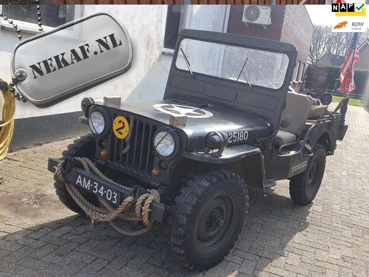 Jeep Willys M38, Auto's, 1190 kg, Overige modellen, 4 cilinders, Origineel Nederlands