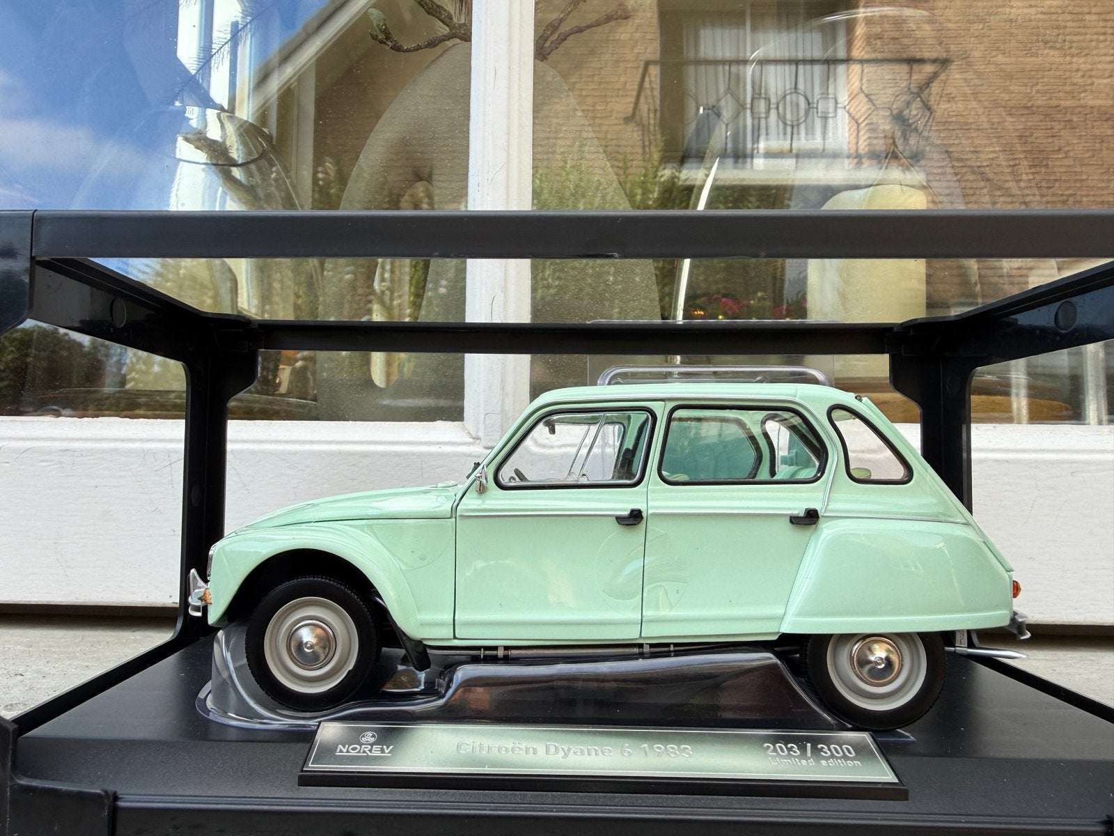 1:18 Citroen Dyane 6 Jade Green 1983 Norev 181656, Auto, Norev, 70-72 Av. de Bohlen, Vaulx-en-Velin, 69120, France, Norev