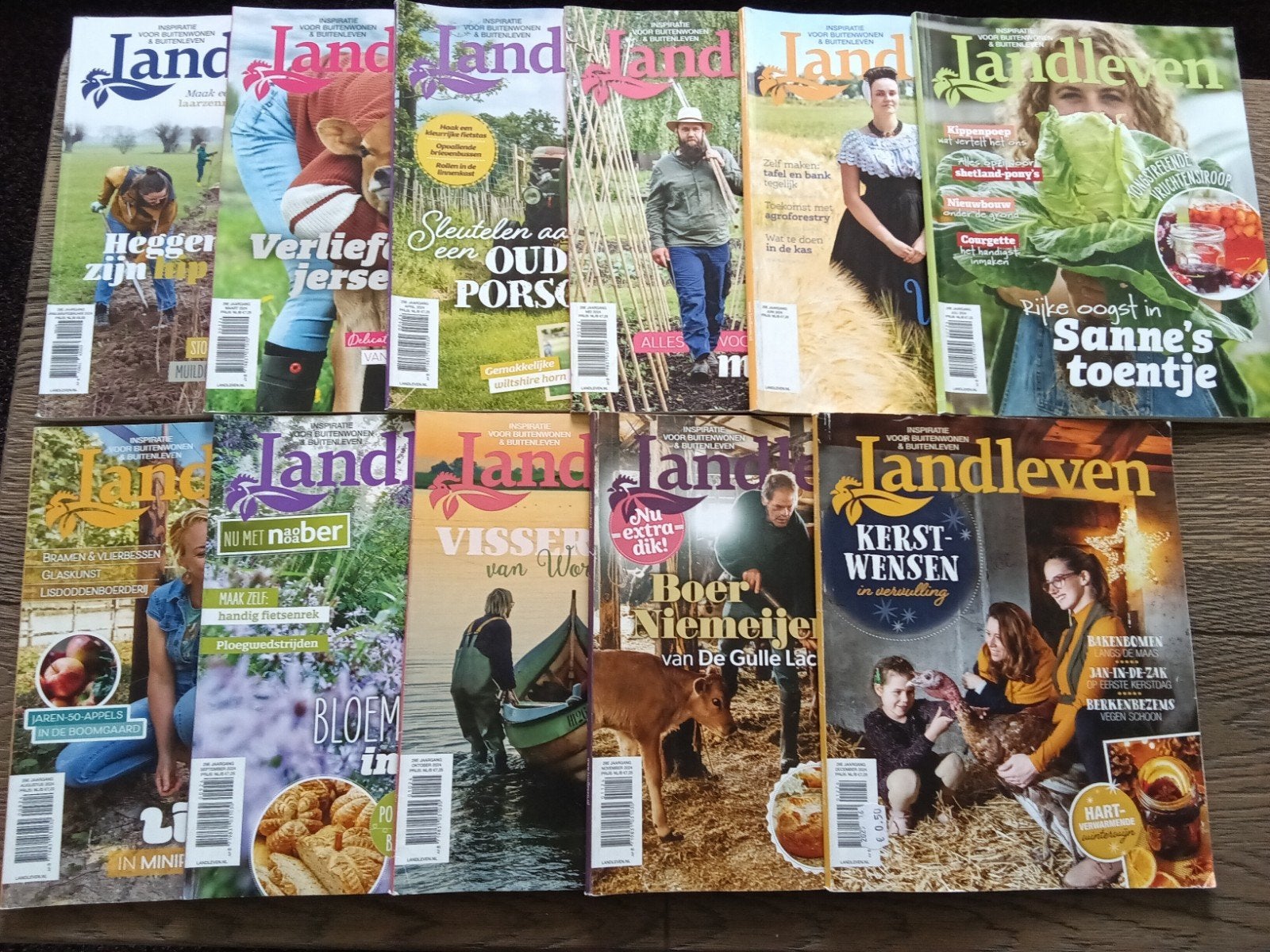 11x Landleven Tijdschriften 2024 - complete jaargang, Ophalen of Verzenden, 1980 tot heden, Nederland, Tijdschrift
