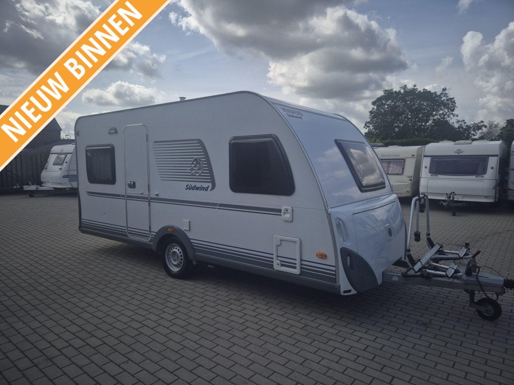 Knaus Sudwind 450 FU Voortent Mover Fietsendrager, Caravans en Kamperen, Caravans, Rondzit, Bedrijf, 750 - 1000 kg, Schokbreker