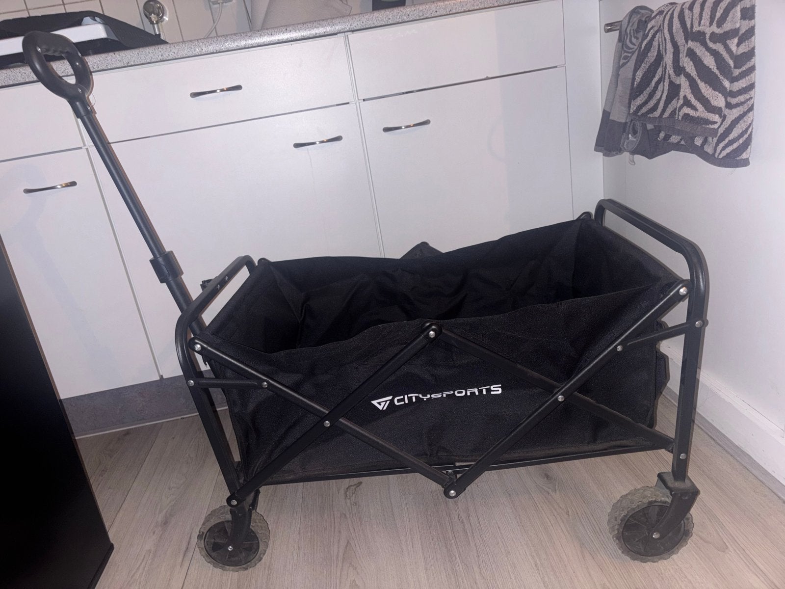 Opvouwbare bolderkar, Caravans en Kamperen, Ophalen, Opvouwbaar