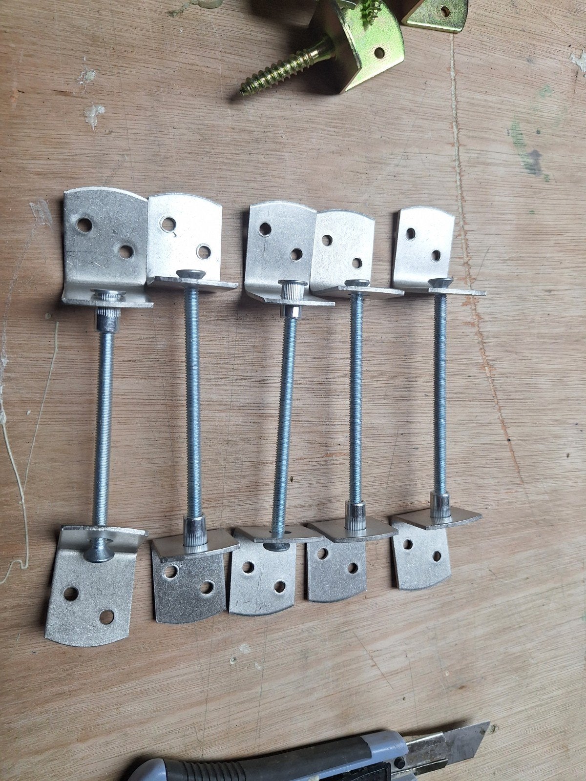 Rvs Schutting steunen beugels, Ophalen of Verzenden, Rvs, Overige typen