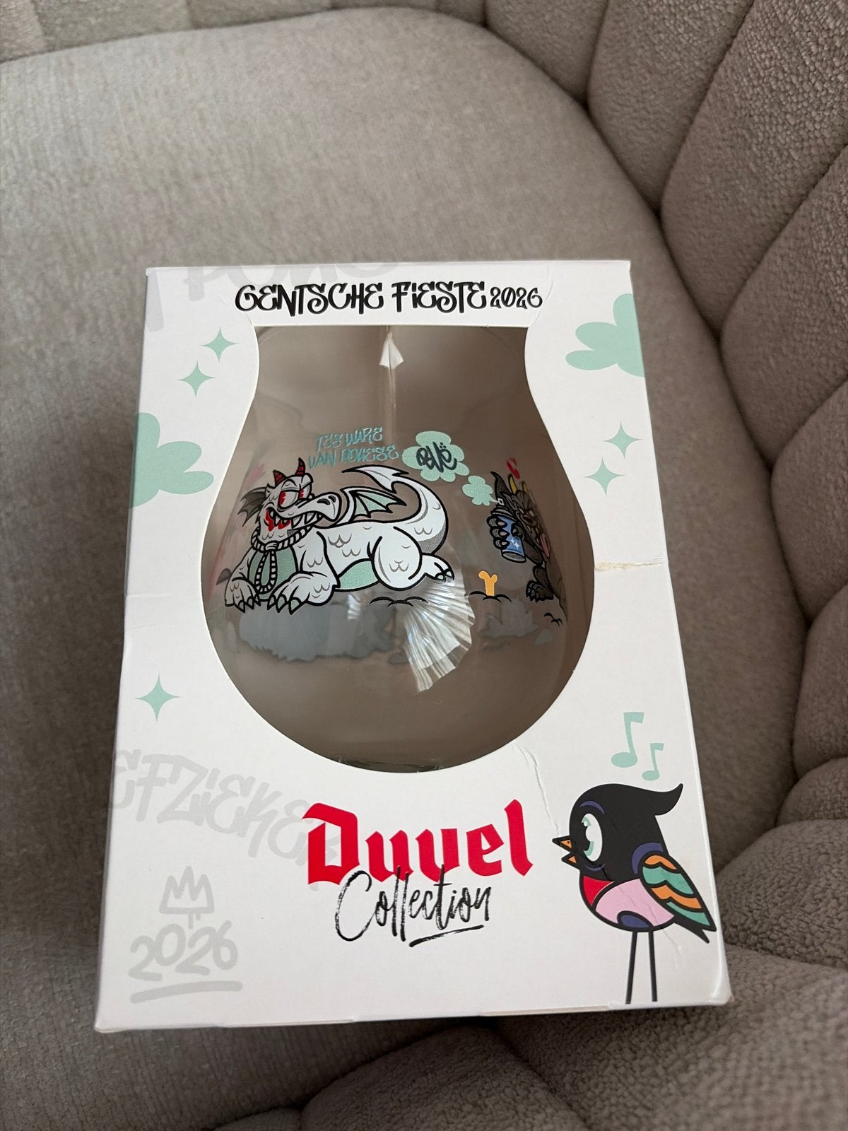 Duvel Collection Gentsche Feesten 2026 Glas, Verzenden, Nieuw, Meerkleurig, Overige merken