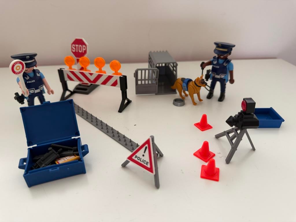 Playmobil 6924 Politie met hond, Ophalen of Verzenden, Gebruikt