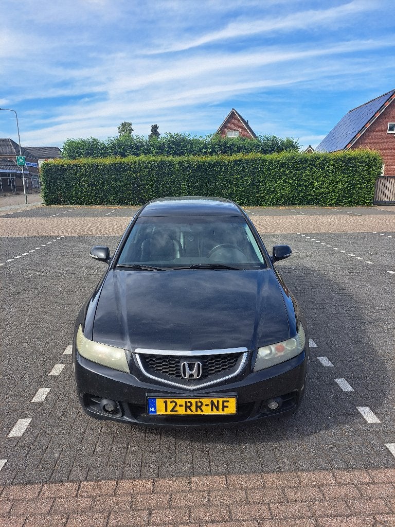 Honda Accord 2.0 I Tourer Sport 2005 Zwart, Voorwielaandrijving, 1998 cc, 4 cilinders, Zwart