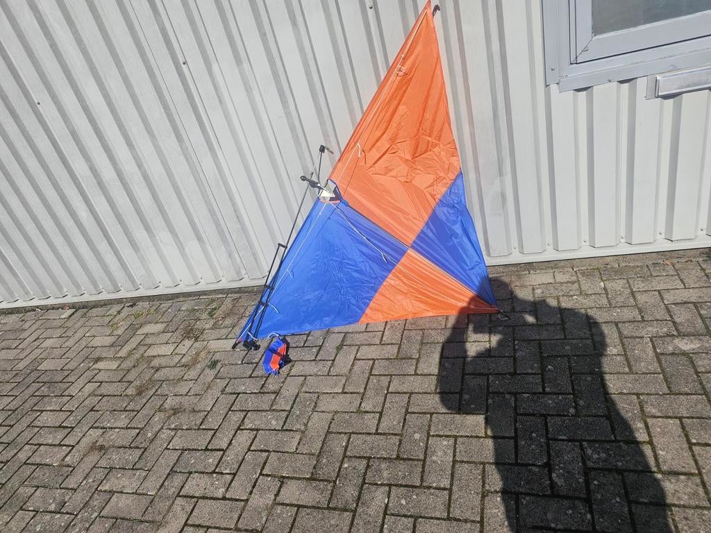 Boodschapper Vlieger - Oranje/Blauw, Gebruikt, Info@vliegert.nl, Ophalen of Verzenden, 7944AG