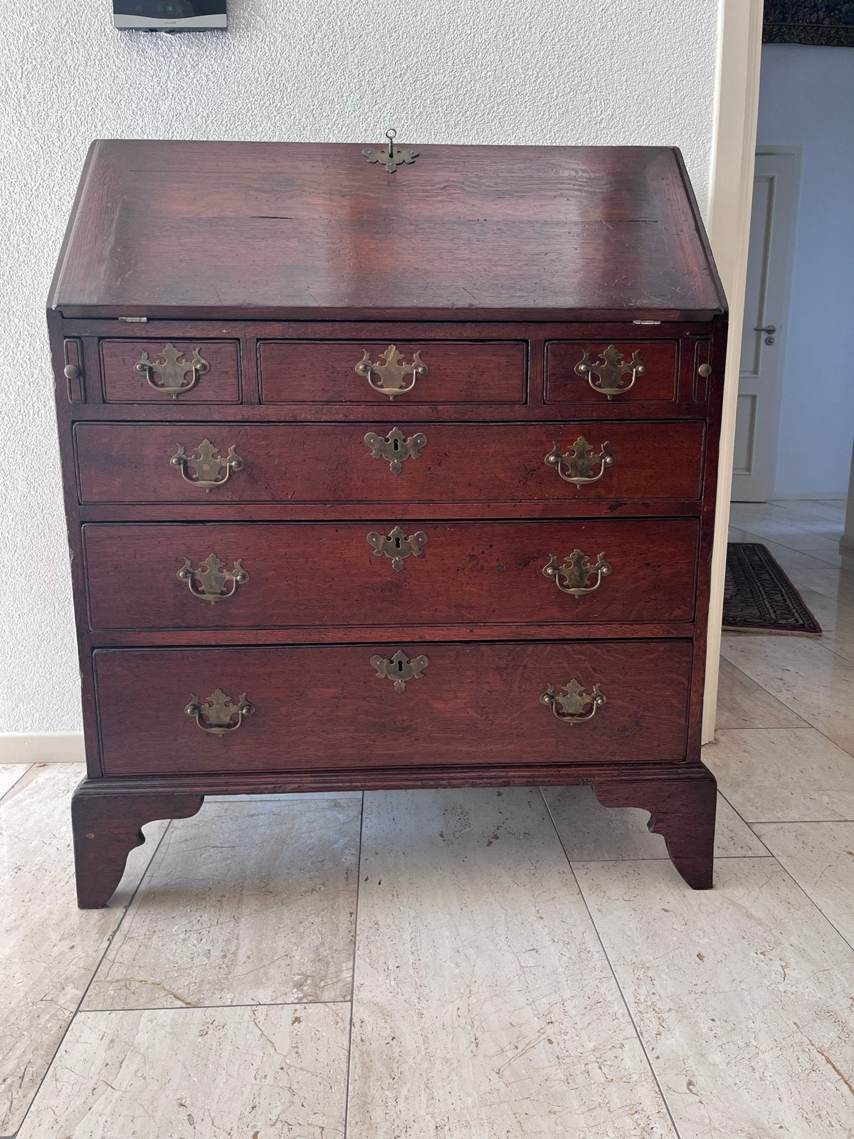 Oud bureau / Secretaire bureau, Huis en Inrichting, Kasten | Secretaires, Gebruikt, Ophalen