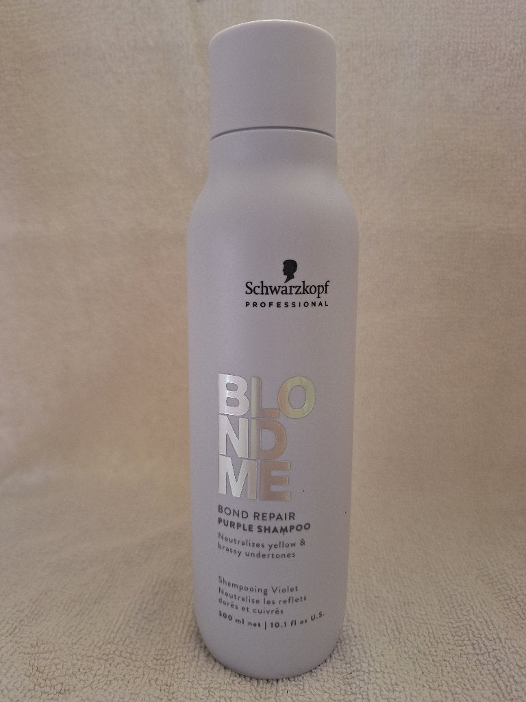 Schwarzkopf BlondMe Repair Purple Shampoo 300 ml, Ophalen of Verzenden, Nieuw, Shampoo of Conditioner