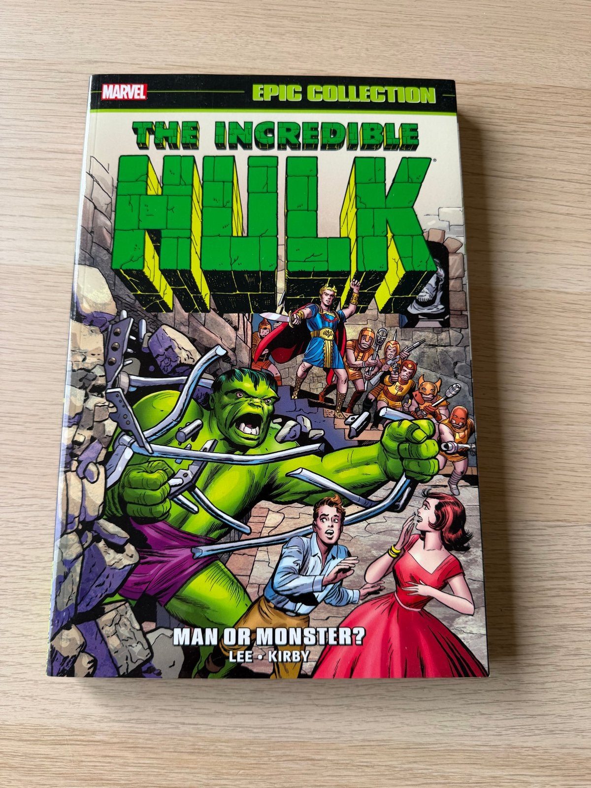 Marvel Epic Collection Hulk: Man or Monster?, Eén comic, Ophalen of Verzenden, Nieuw, Amerika