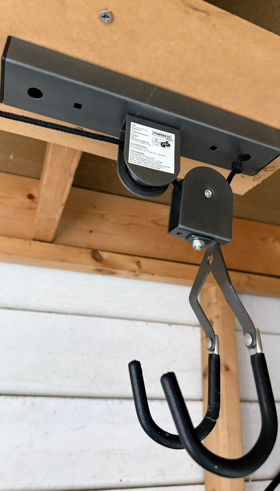 Fietslift / fietsophangsysteem - Powerfix Profi+, Ophalen of Verzenden, Zo goed als nieuw