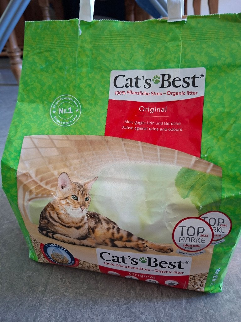 Cat's Best Original Kattenbakvulling - 5 L, Dieren en Toebehoren, Ophalen, Nieuw, Gesloten