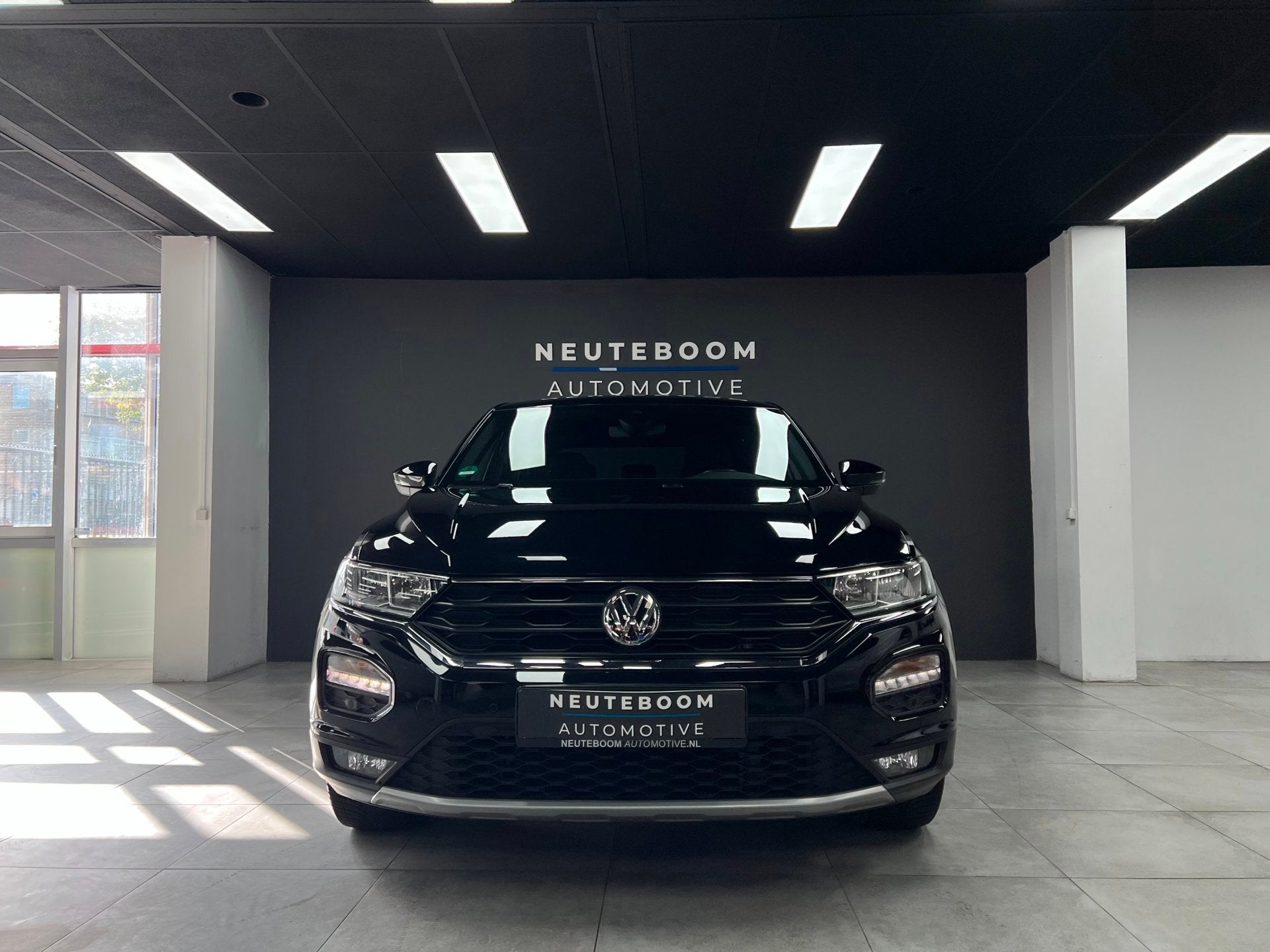 Volkswagen T-Roc 1.5 TSI Sport |ACC|Side Assist| Elek.koffer, Stof, Zwart, 4 cilinders, 150 pk
