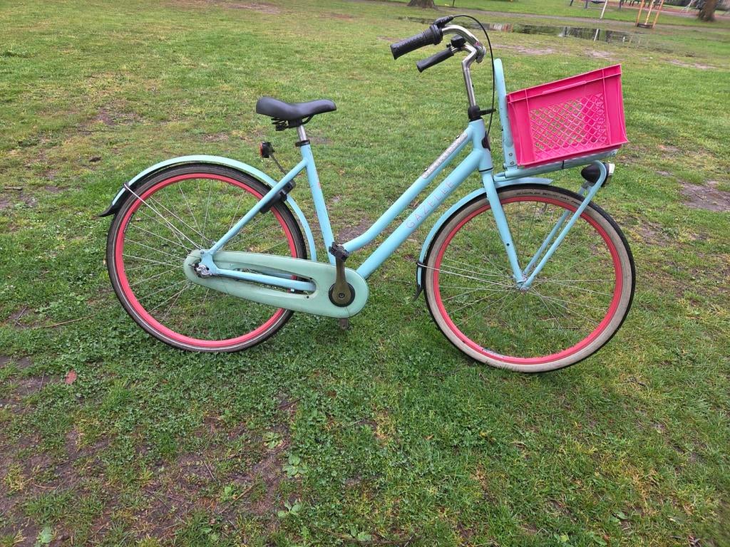 Gazelle Puur NL Damesfiets 28 inch, Framemaat 57, Gebruikt, Versnellingen, Gazelle, Trommelrem