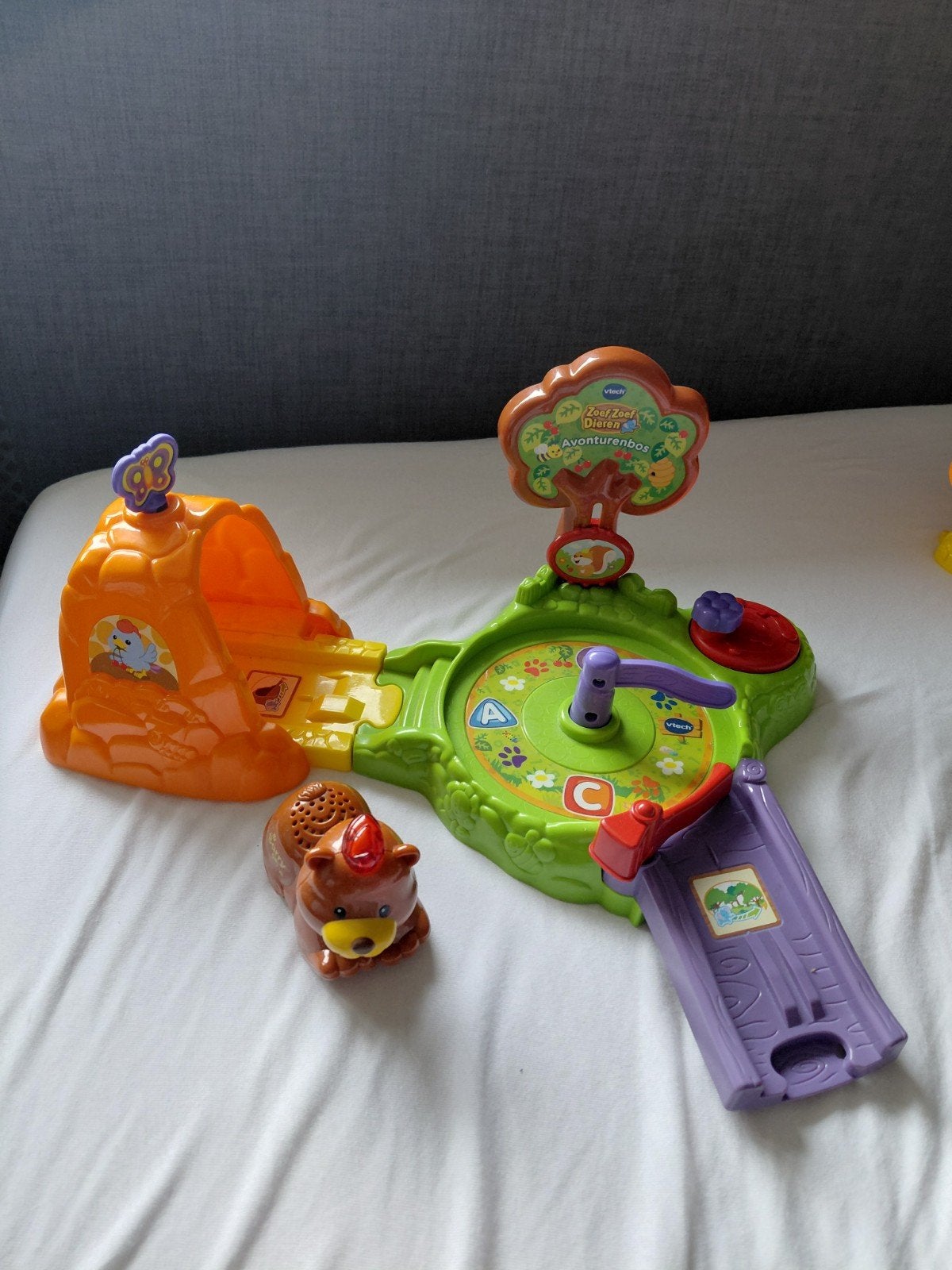 VTech Zoef Zoef Dieren Avonturenbos met Beer, Ophalen of Verzenden, Zo goed als nieuw, Overige typen, Met licht