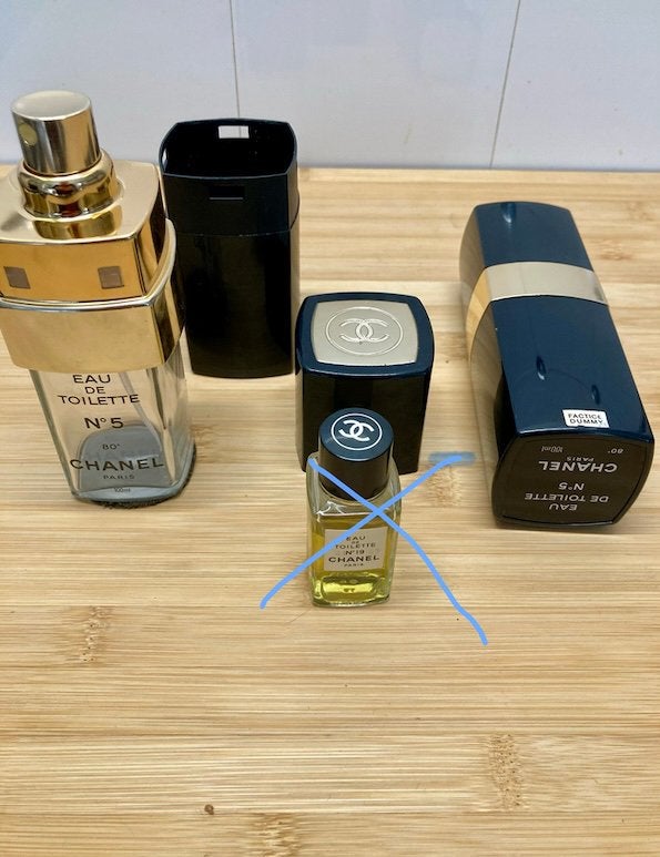 ‼️CHANEL No 5 flacon en factice, Verzamelen, Parfumverzamelingen, Ophalen of Verzenden, Gebruikt, Parfumfles