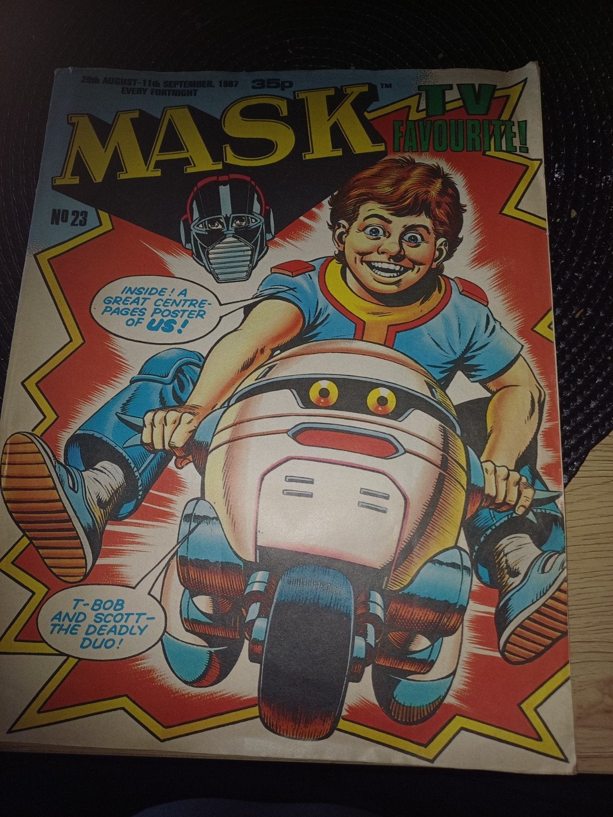 Tijdschrift (stripboek) MASK, Boeken, Eén comic, Ophalen of Verzenden, Gelezen, Europa