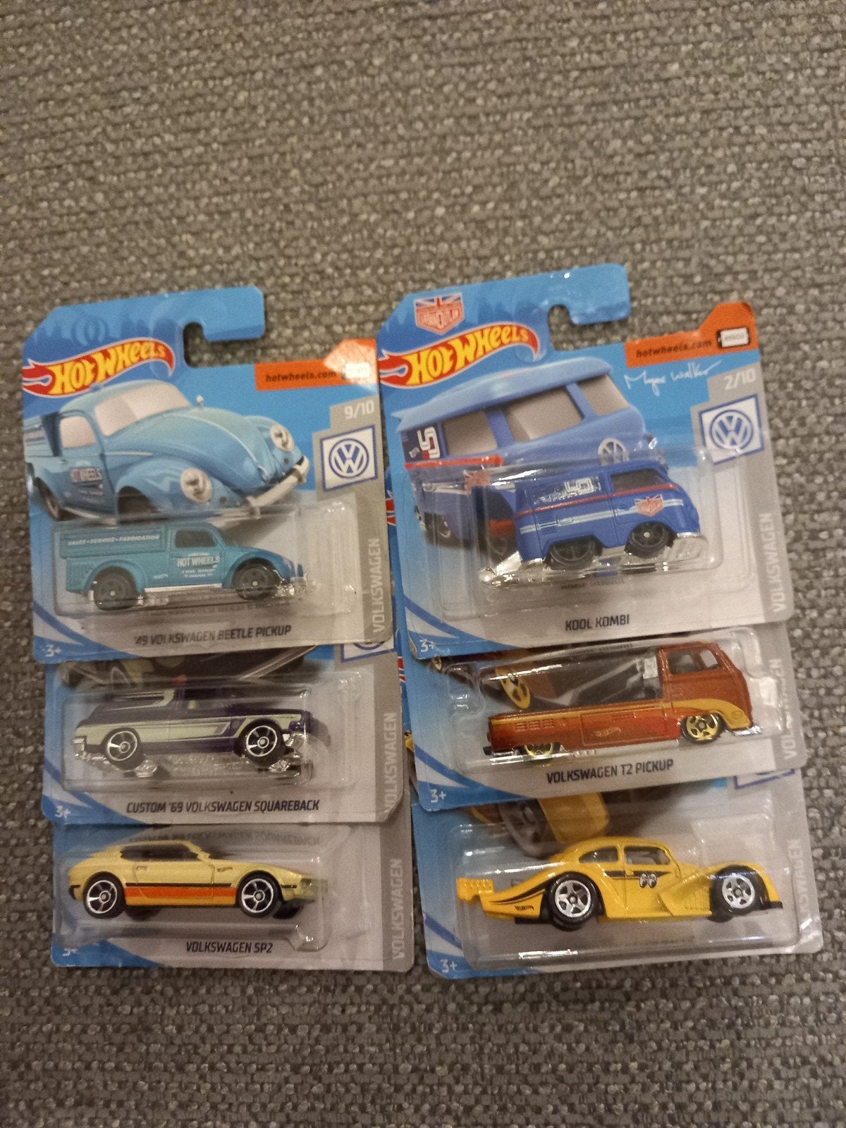 Hot Wheels Volkswagen Collectie - 6 stuks, Ophalen of Verzenden, Nieuw