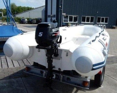 Foto 5 van Suzumar rib rubberboot met suzuki 5pk  4t buitenboordmotor e