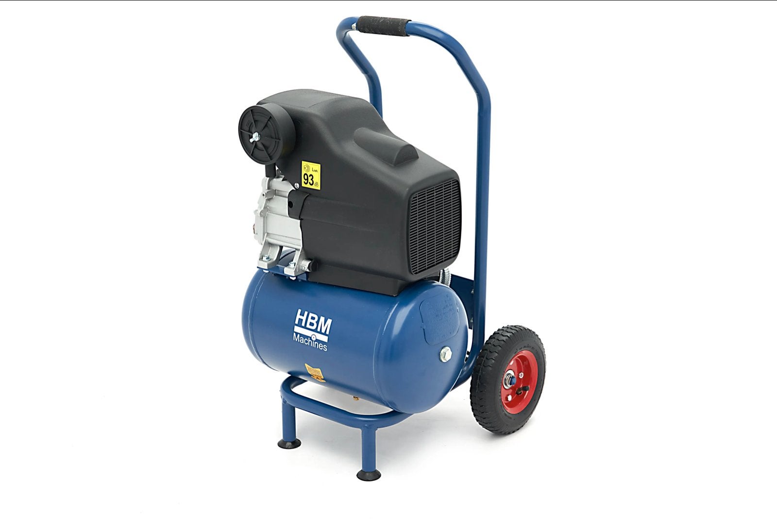 HBM Oliegesmeerde Compressor 16L, Doe-het-zelf en Verbouw, Ophalen, 6 tot 10 bar, Nieuw, Minder dan 200 liter/min
