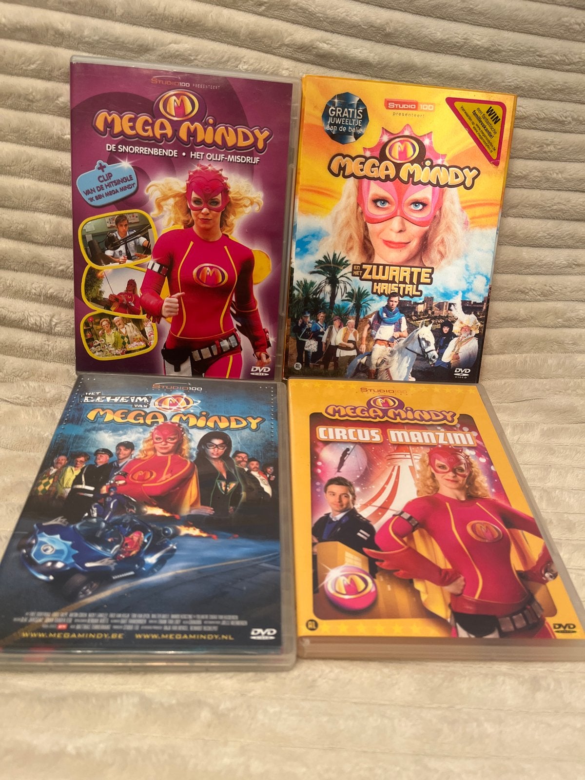 Mega Mindy DVD Boxset - 4 films, Cd's en Dvd's, Avontuur, Gebruikt, Alle leeftijden, Boxset