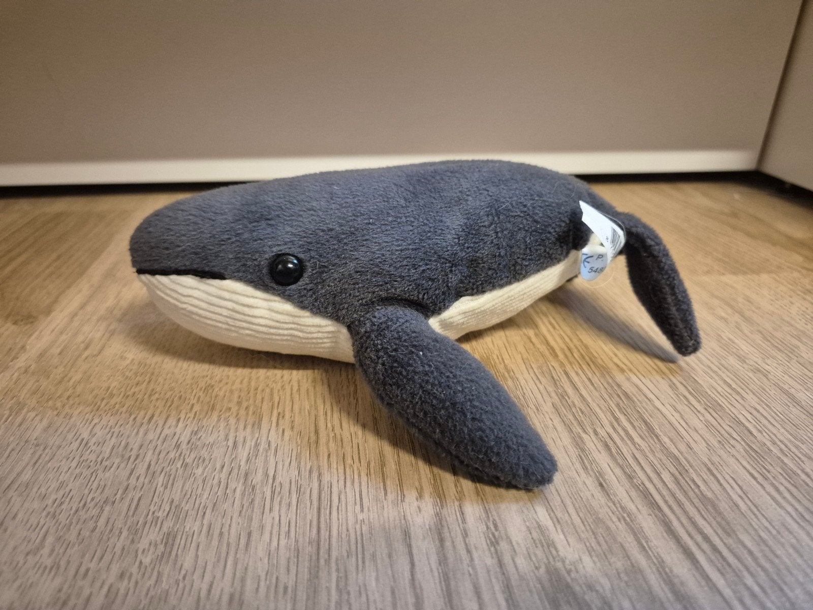 Walvis knuffeltje PIA 25 cm, Ophalen of Verzenden