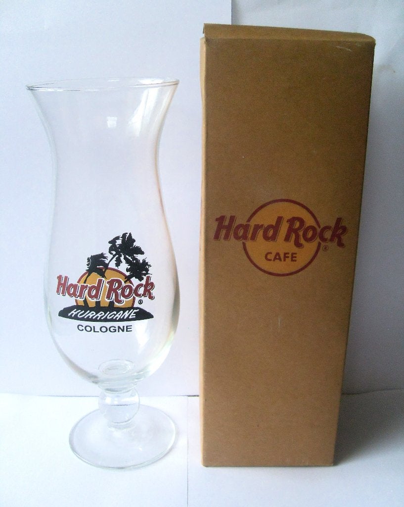 Hardrock Café Cologne Glas Hardrock Café Keulen Bierglas, Ophalen of Verzenden, Nieuw, Bierglas