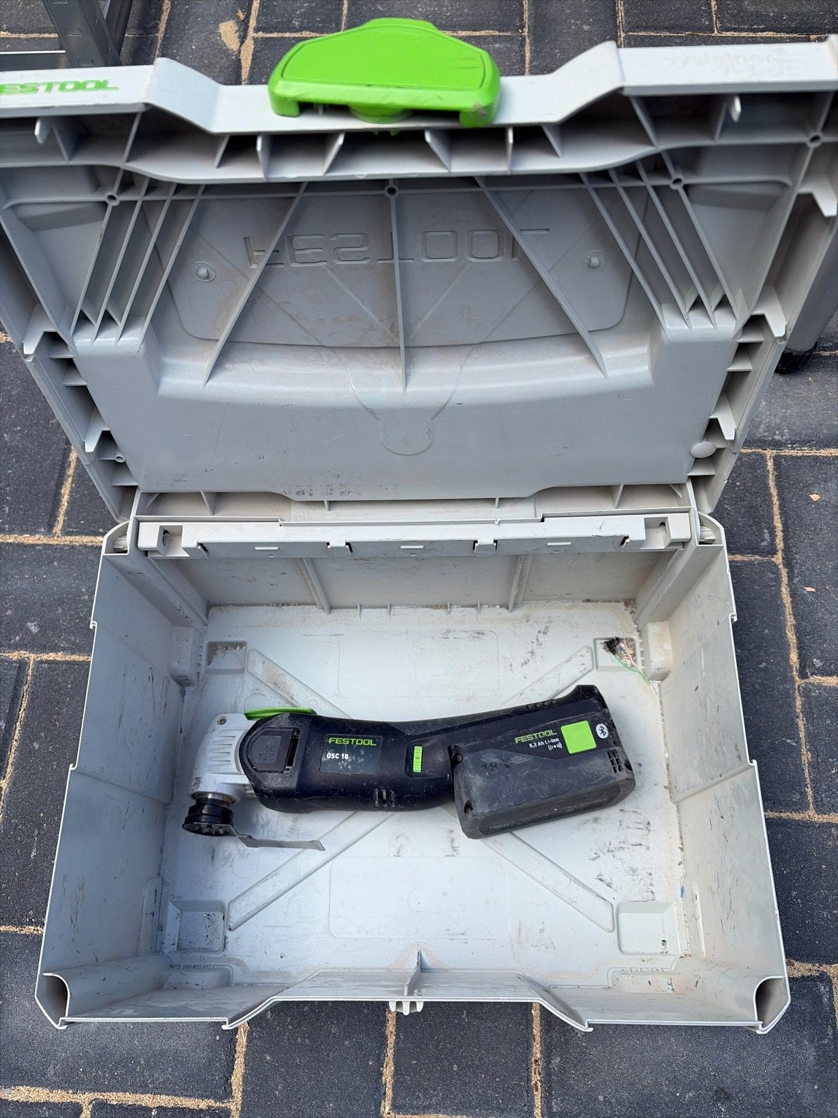 Festool OSC 18 Multitool met accu en Systainer, Doe-het-zelf en Verbouw, Gereedschap | Overige machines, Gebruikt, Ophalen of Verzenden