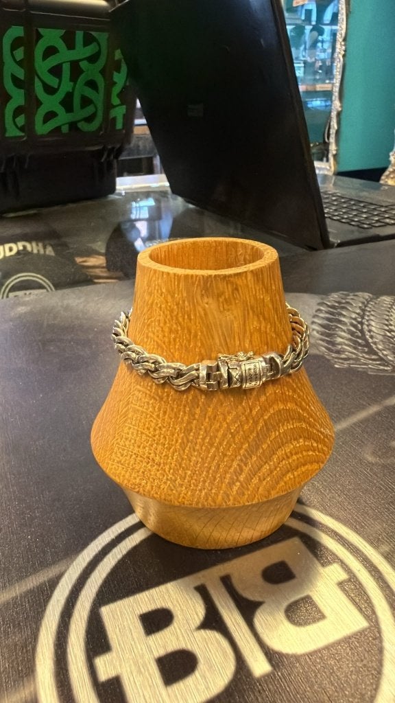 BUDDHA TO BUDDHA ARMBAND TYPE J226 E FRANCIS 19 CM € 279,00, Ophalen of Verzenden, Nieuw, Zilver, Zilver