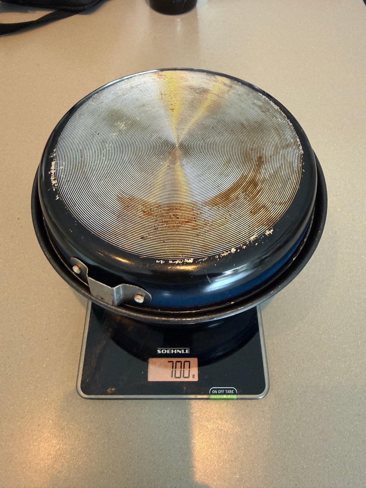 Lichtgewicht Camping Pannenset - 700gr, 4-delig, Ophalen of Verzenden, Gebruikt