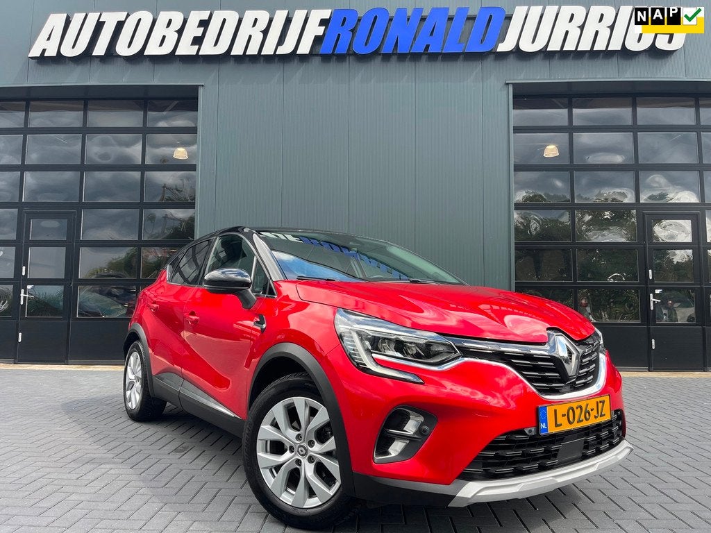 Renault Captur 1.0 TCe 100 Bi-Fuel Intens NLAuto/Camera/Navi, Voorwielaandrijving, Gebruikt, Leder en Stof, Origineel Nederlands
