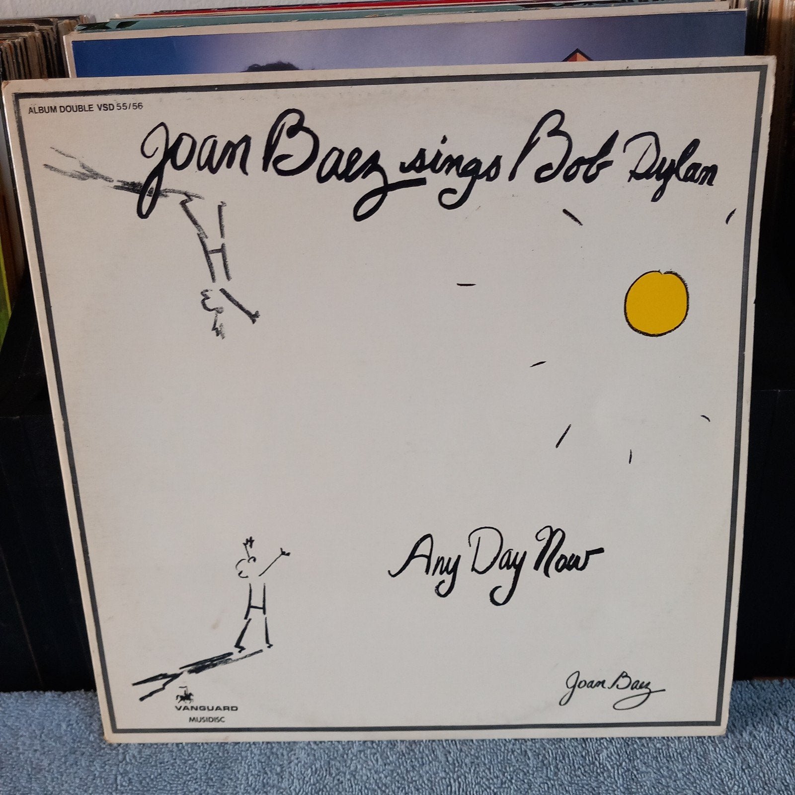 lp. joan baez sings bob Dylan 2lp, Ophalen of Verzenden, Gebruikt, 12 inch
