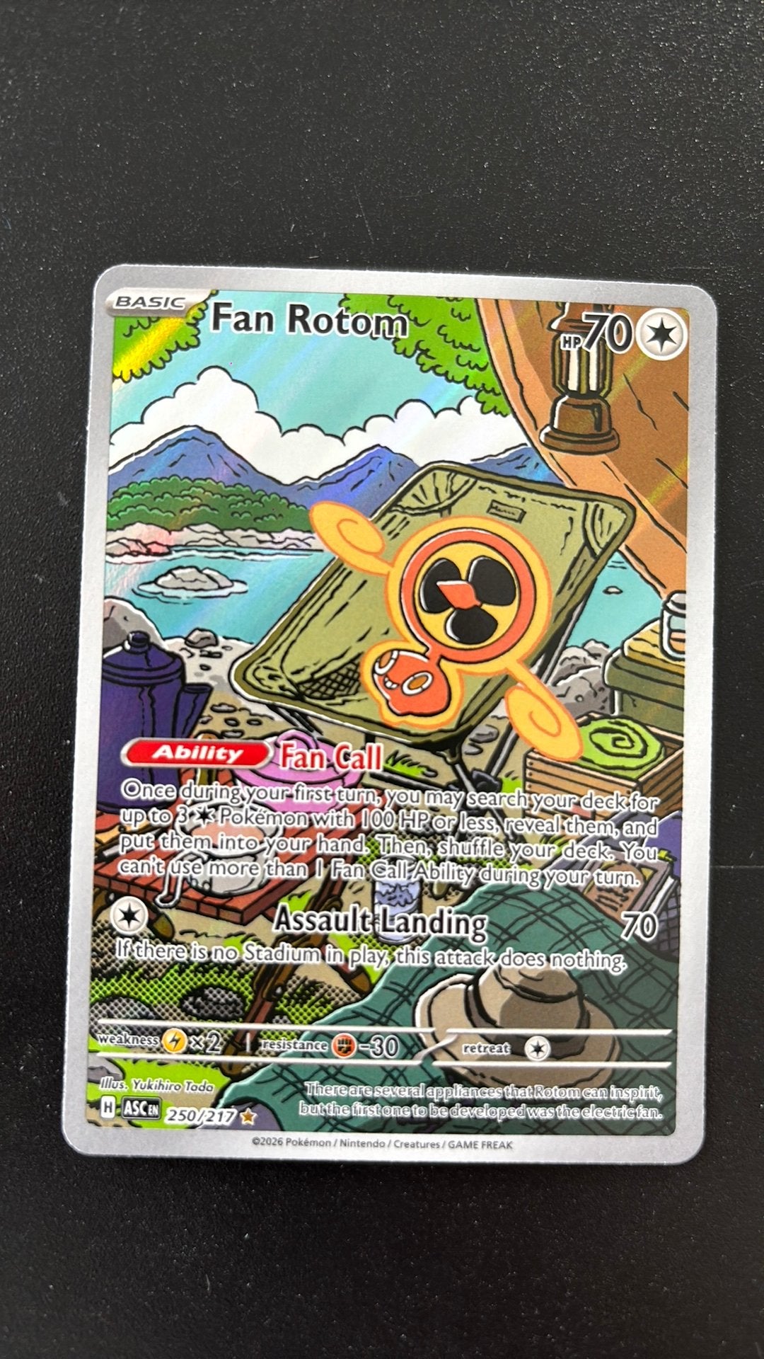 Fan Rotom 250/217 Ascended Heroes, Verzenden, Nieuw, Losse kaart