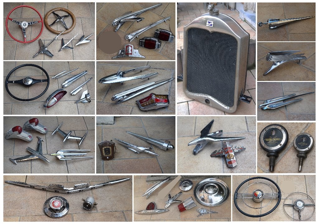 Lot 45 onderdelen amerikaanse oldtimer, Ophalen, Overige automerken