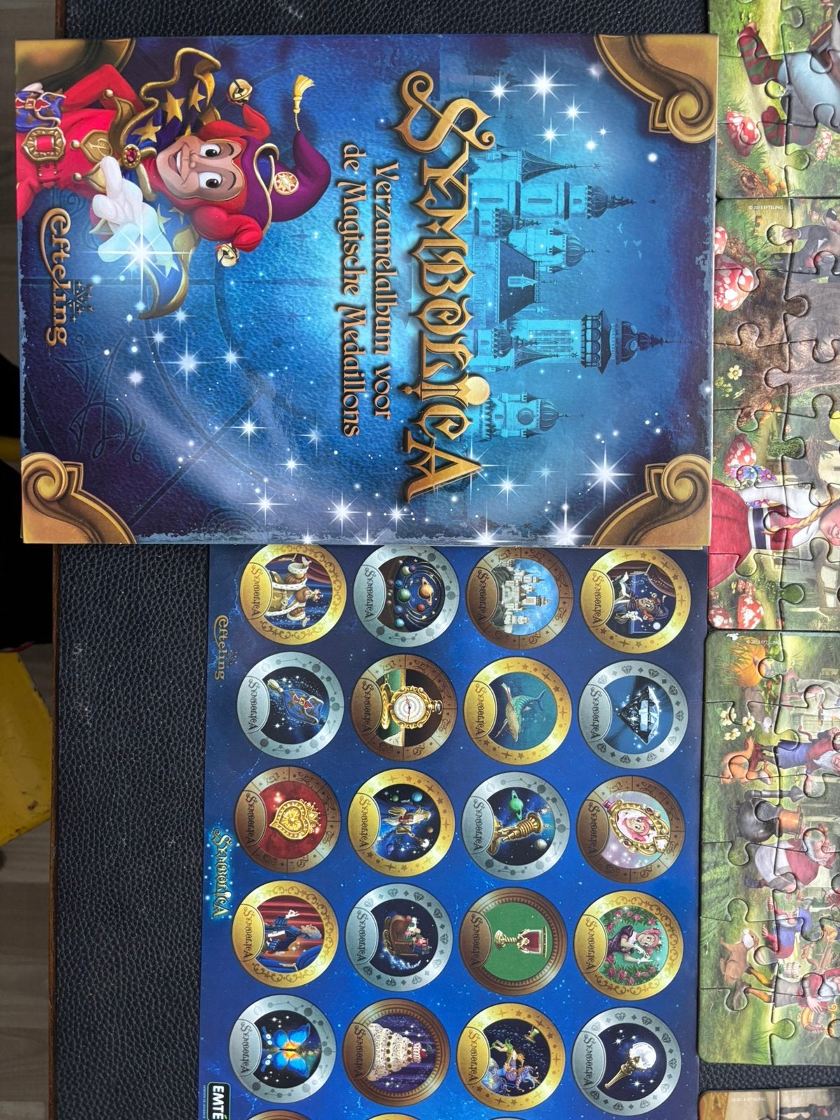 Efteling symbolica munten map, Ophalen of Verzenden, Zo goed als nieuw, Overige typen