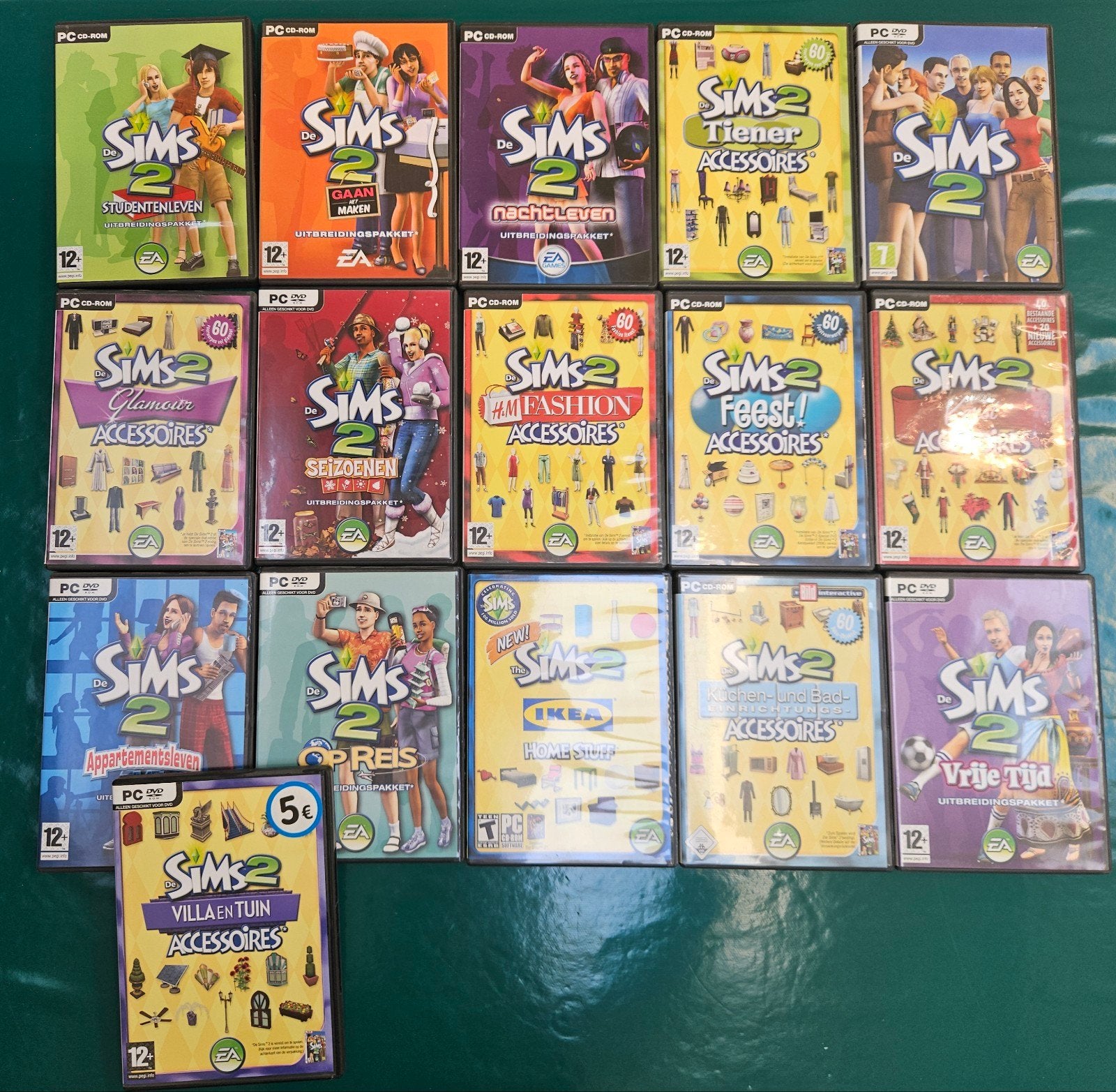 Sims 2 + uitbreidingspakketten, Gebruikt, 1 speler, Ophalen of Verzenden, Vanaf 12 jaar