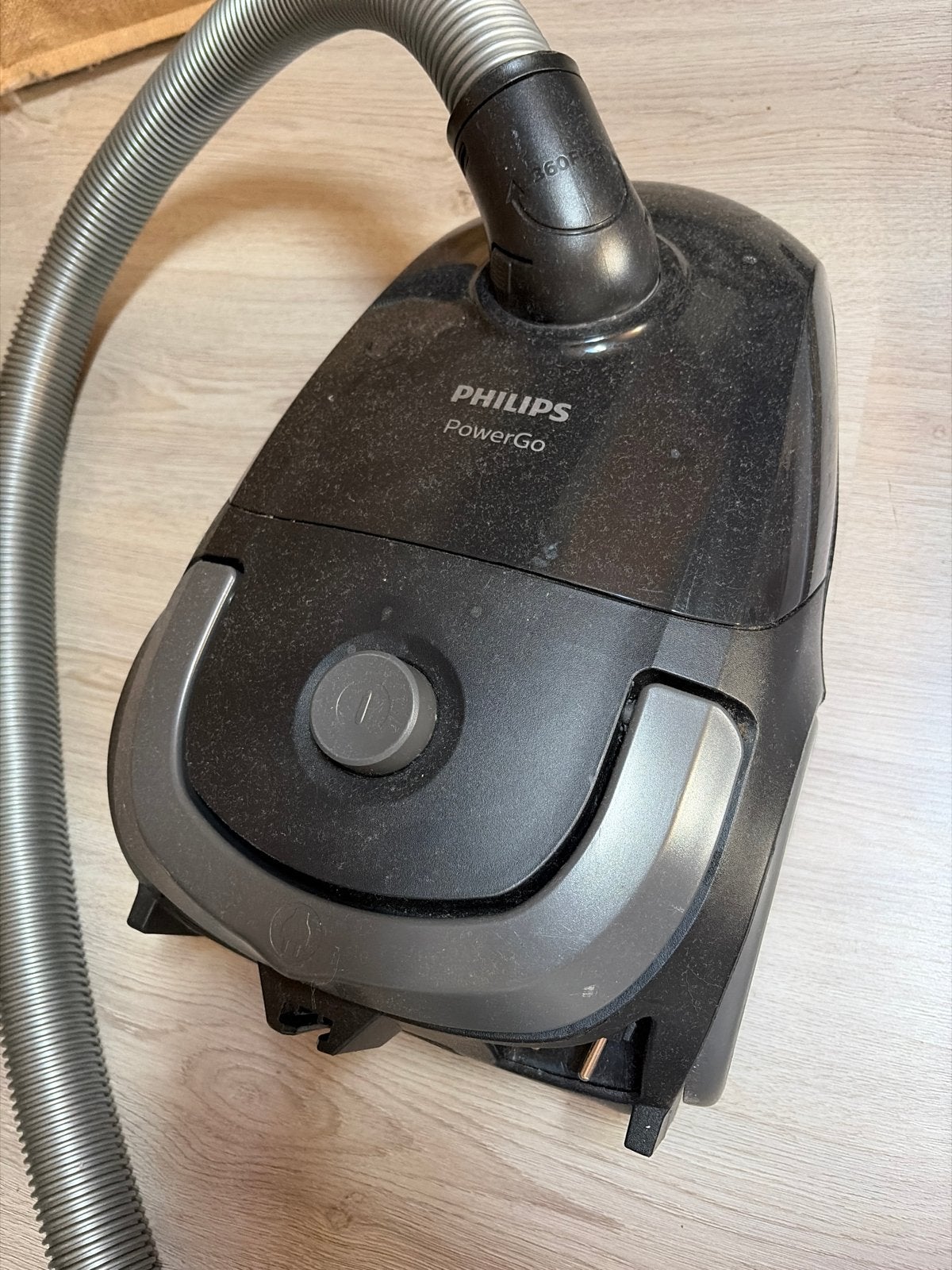 Philips PowerGo Stofzuiger - Goede staat, Inclusief accessoires, Gebruikt, Philips, Sledestofzuiger
