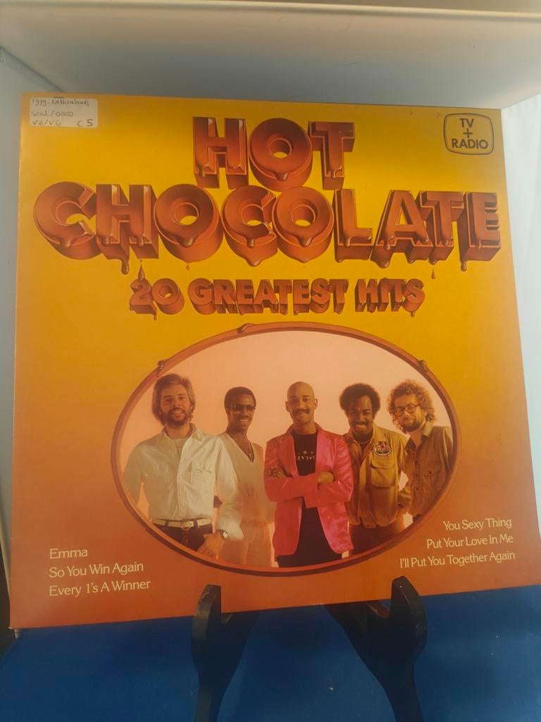 Hot Chocolate - 20 Greatest Hits LP, Ophalen of Verzenden, Zo goed als nieuw, 12 inch