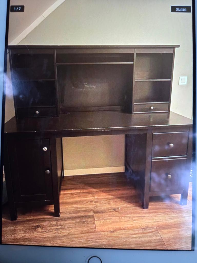 Complete tienerkamer nieuwstaat ikea hemnes, Huis en Inrichting, Ophalen of Verzenden, Gebruikt