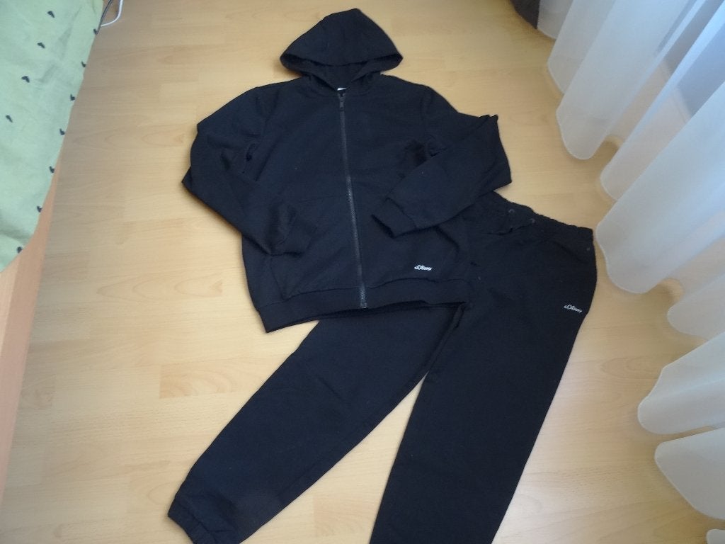S olivier 2 delige set mt 158/164, Kinderen en Baby's, Kinderkleding | Maat 164, Ophalen of Verzenden, Zo goed als nieuw, Jongen