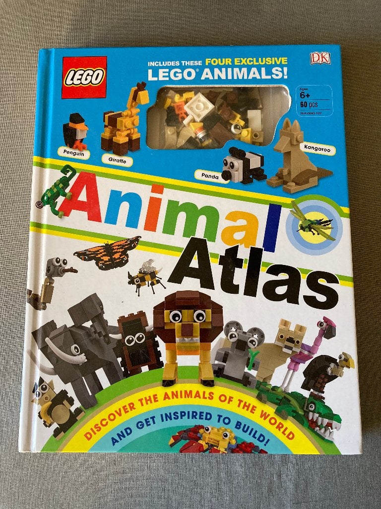 LEGO Animal Atlas Boek met 60 Stukjes - Zo goed als nieuw, Kinderen en Baby's, Inclusief minifiguren, Lego, Overige typen, Ophalen of Verzenden