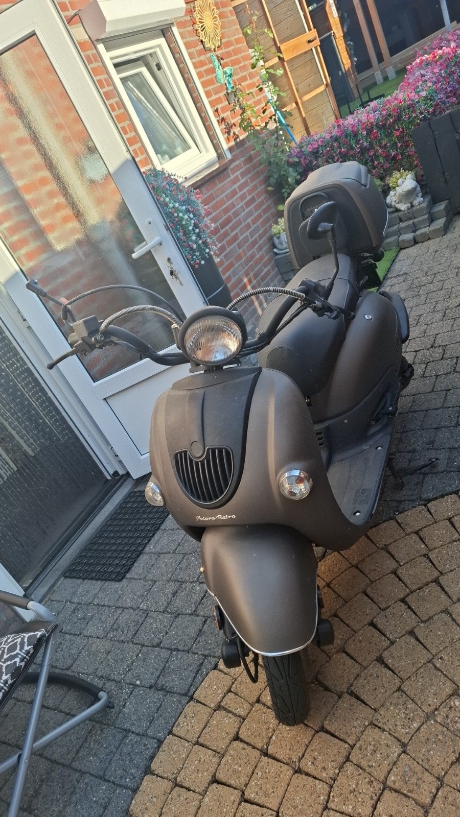 te koop scooter blauw kenteken, Ophalen, Gebruikt, Benzine, Overige merken