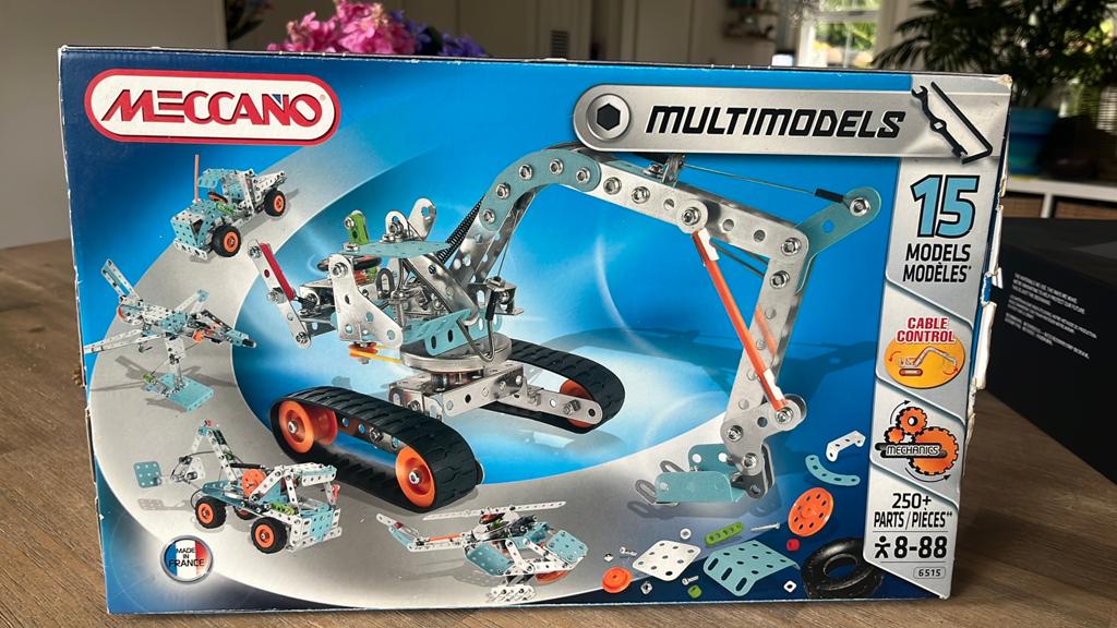 Meccano bouwset 15 modellen, Ophalen, Zo goed als nieuw