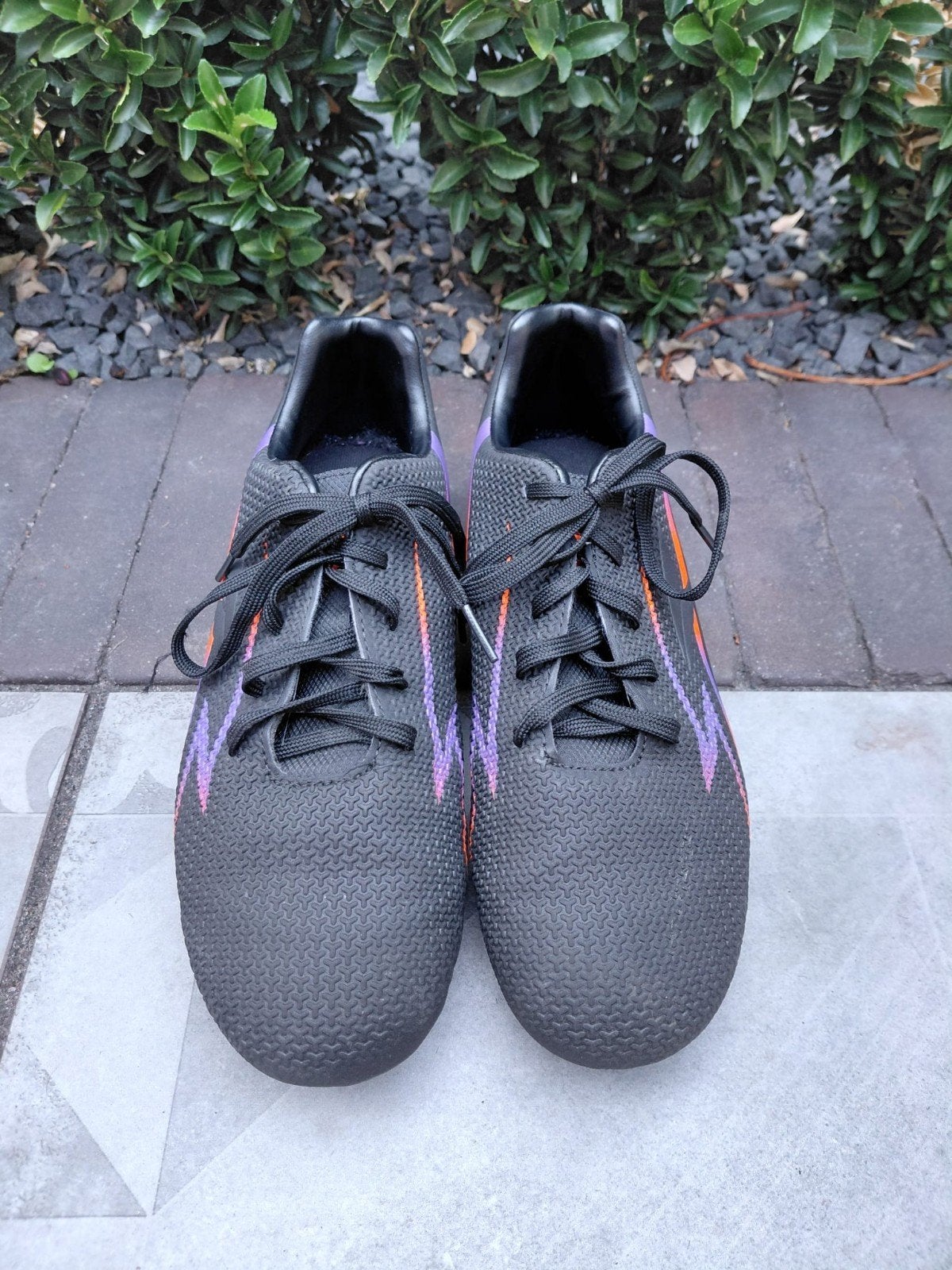 Dutchy Voetbalschoenen Maat 39 - Zwart/Paars/Oranje, Maat XS of kleiner, Schoenen, Ophalen of Verzenden, Zo goed als nieuw